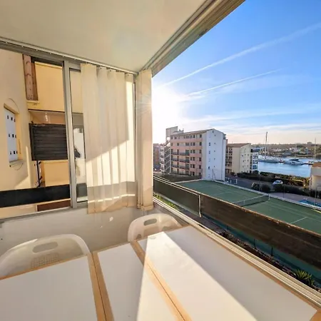 Cap Vue Port Pools Tennis Loggia Wifi Clim Apartament Agde